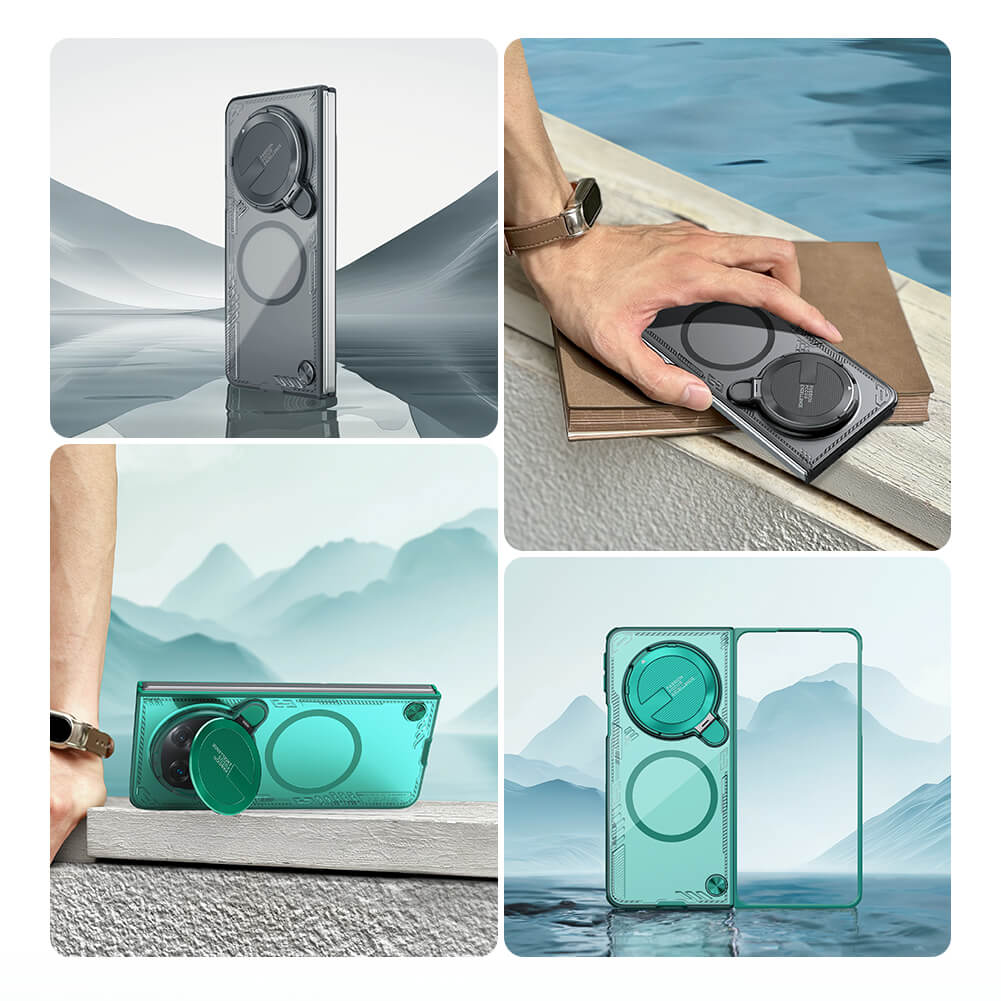 Чехол-крышка NILLKIN для Oppo Find N5 (серия Iceblade Fold Magnetic)